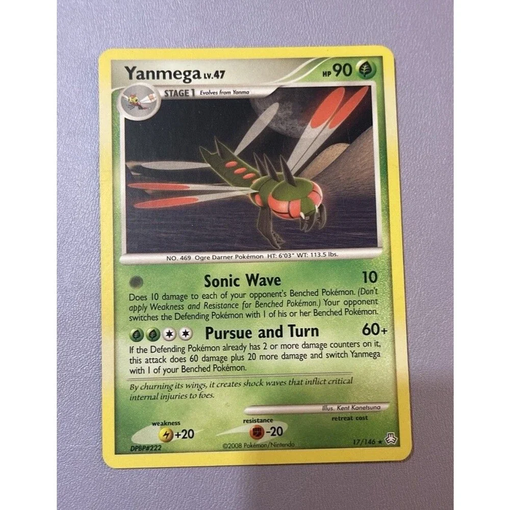 Pokemon Deck Exclusives Rare Yanmega #017/146 Lightly played